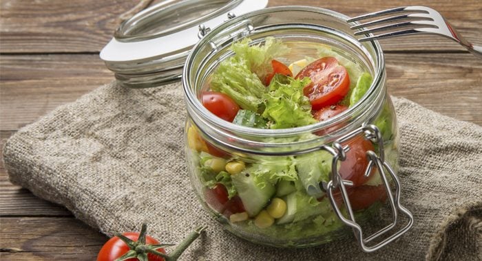 salada no pote delivery